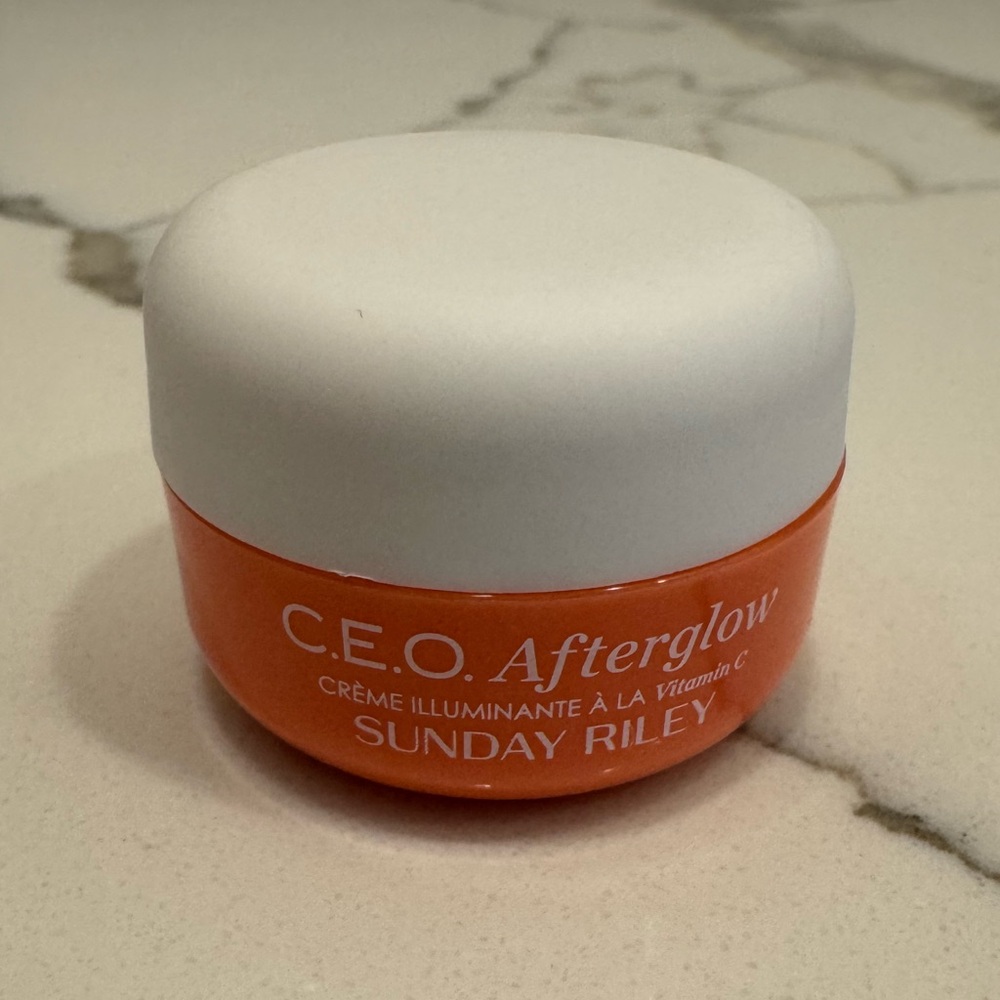 🌸5/$25🌸 Sunday Riley CEO afterglow brightening vitamin c gel cream